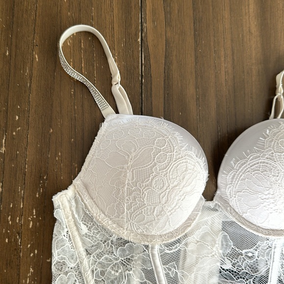 NWOT Victoria’s Secret very sexy push up bustier corset bra 34A - Picture 2 of 5